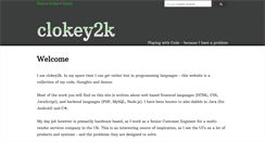 Desktop Screenshot of clokey2k.com